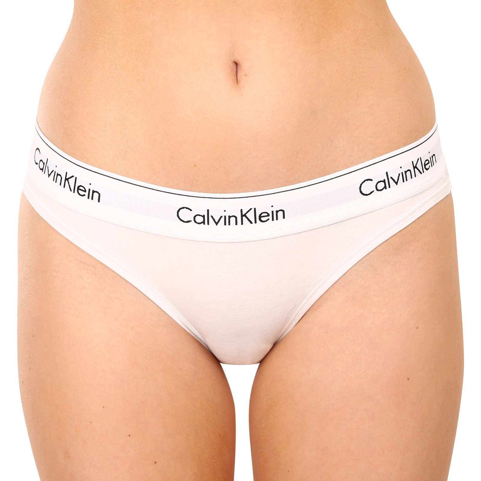 Dámské kalhotky Calvin Klein bílé (F3787E-100) XL