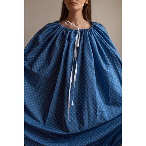 Napařovací šaty Lunice Modré (LU3330)