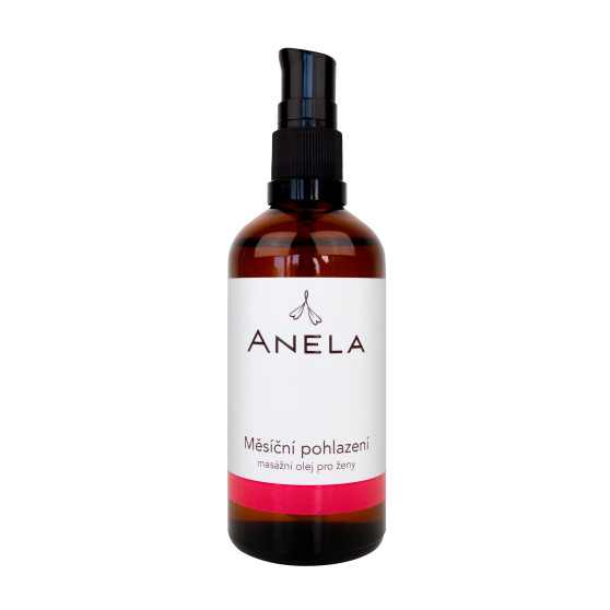 Masážní olej pro ženy Anela Měsíční pohlazení 100 ml (ANE002)