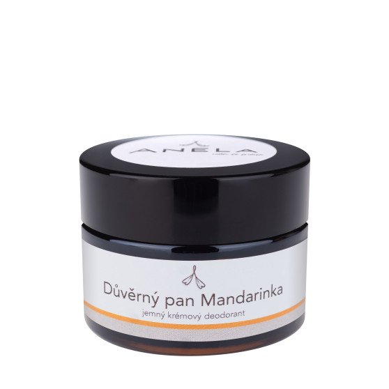Krémový deodorant Anela Důvěrný pan Mandarinka 30 ml (ANE013)