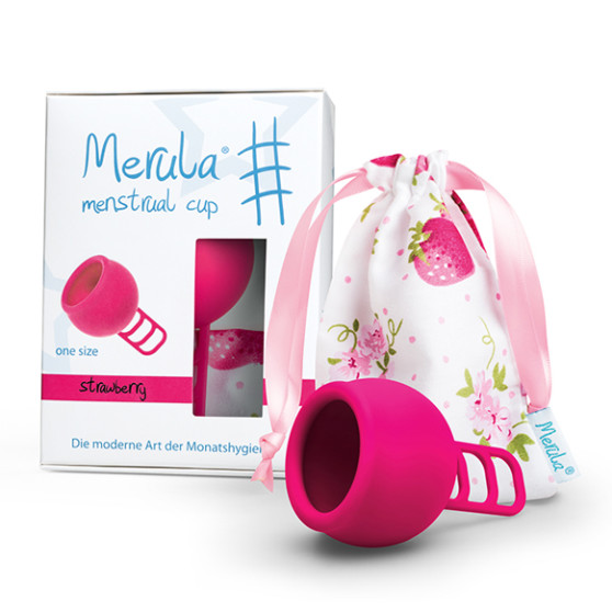 Menstruační kalíšek Merula Cup Strawberry (MER001)
