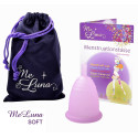 Menstruační kalíšek Me Luna Soft L se stopkou růžová (MELU020)