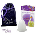 Menstruační kalíšek Me Luna Classic L s kuličkou čirá (MELU024)