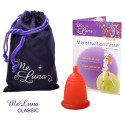 Menstruační kalíšek Me Luna Classic S s kuličkou červená (MELU032)