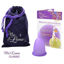 Menstruační kalíšek Me Luna Classic S se stopkou fialová (MELU039)