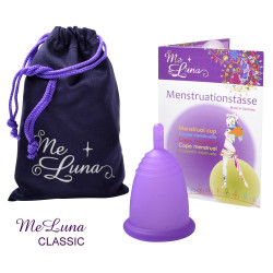 Menstruační kalíšek Me Luna Classic L se stopkou fialová (MELU041)