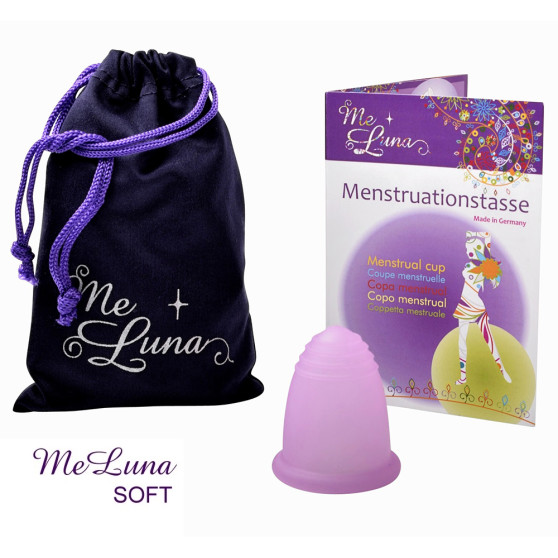 Menstruační kalíšek Me Luna Soft S basic růžová (MELU064)