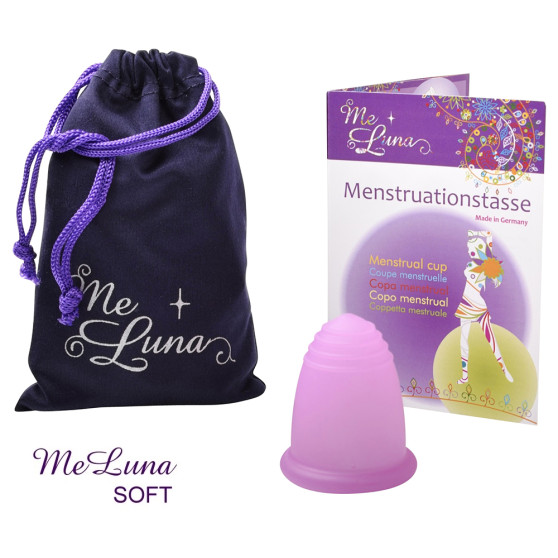 Menstruační kalíšek Me Luna Soft M basic růžová (MELU065)