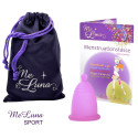 Menstruační kalíšek Me Luna Sport S s kuličkou fuchsia (MELU125)