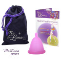 Menstruační kalíšek Me Luna Sport XL Shorty s kuličkou fuchsia (MELU132)