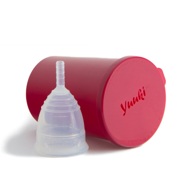 Sterilizační kelímek Yuuki růžový (YU121)