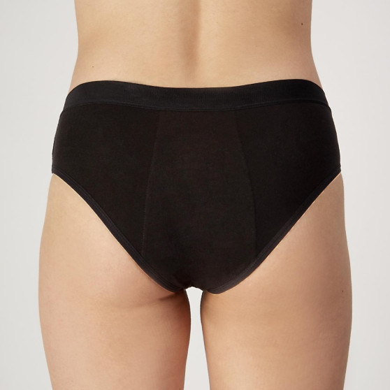 Menstruační kalhotky FLUX Essentials Hipster Black - Moderate (FLUX04)