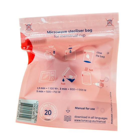 Menstruační kalíšek Lunacup vel. 1 malinový (LUNA103)