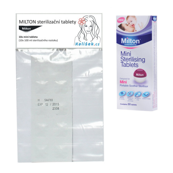 MILTON sterilizační tablety (MIL001)