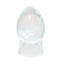 Kamenné vajíčko Yoni Spirit křišťál (YOS14)
