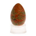 Kamenné vajíčko s otvorem Yoni Spirit unakit (YOS18)