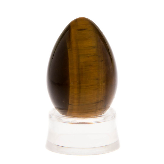Kamenné vajíčko s otvorem Yoni Spirit tygří oko malé (YOS23)