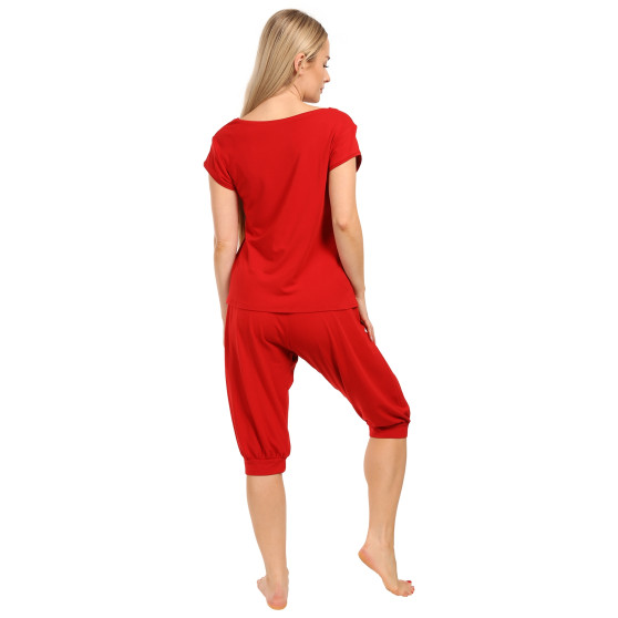 Volnočasové kalhoty Meracus Alva červené (MEF058)