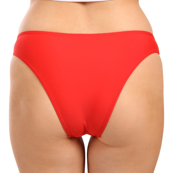 Veselé dámské plavkové kalhotky Dedoles červené (D-F-SW-B-BBF-B-1001)