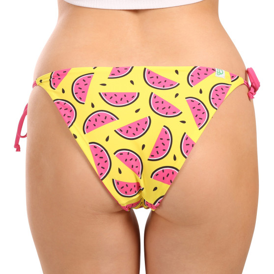 Veselé dámské plavkové kalhotky Dedoles Šťavnatý meloun (D-W-SCL-S-BBT-C-1317)