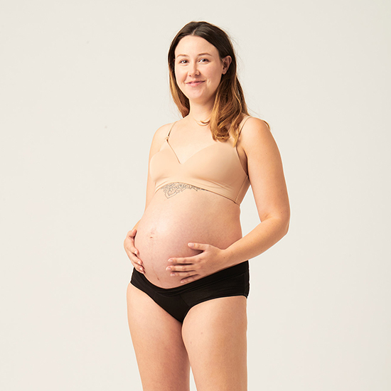 Inkontinence v těhotenství trápí mnoho žen. Modibodi nabízí elegantní a pohodlné řešení.